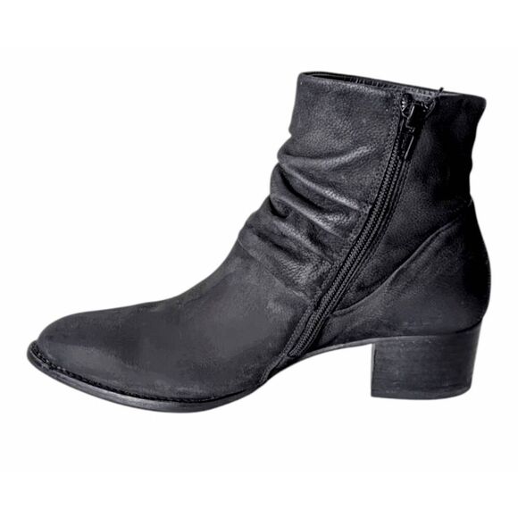 PAUL GREEN Brianna Black Slouch Bootie Size 5.5(US8) - Picture 7 of 9